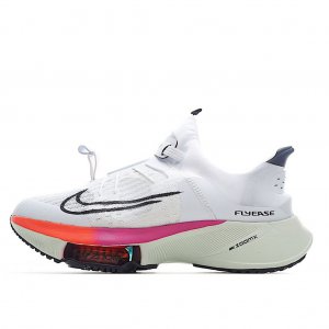 Tênis Nike Air Zoom Tempo Next% FlyEase - Branco e Azul - Feminino - TAM 34 