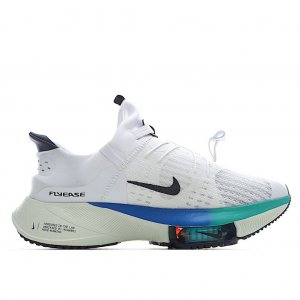 Tênis Nike Air Zoom Tempo Next% FlyEase - Branco e Azul - Feminino - TAM 34