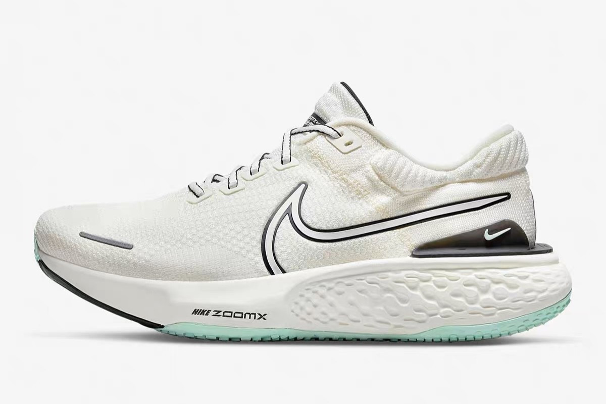 Tênis Nike ZoomX Invincible Run Flyknit 2 - Branco e Azul Claro - Masculino