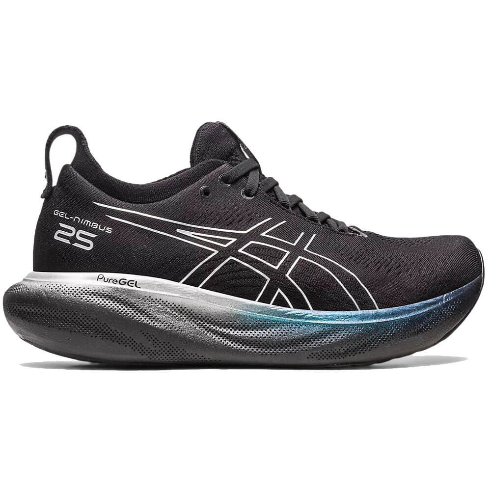 Tênis Asics Gel Nimbus 25 - Masculino - Preto Platinum