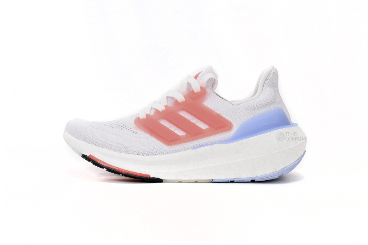 Tênis Adidas UltraBoost 23 LIGHT - Feminino - Branco Laranja e Azul