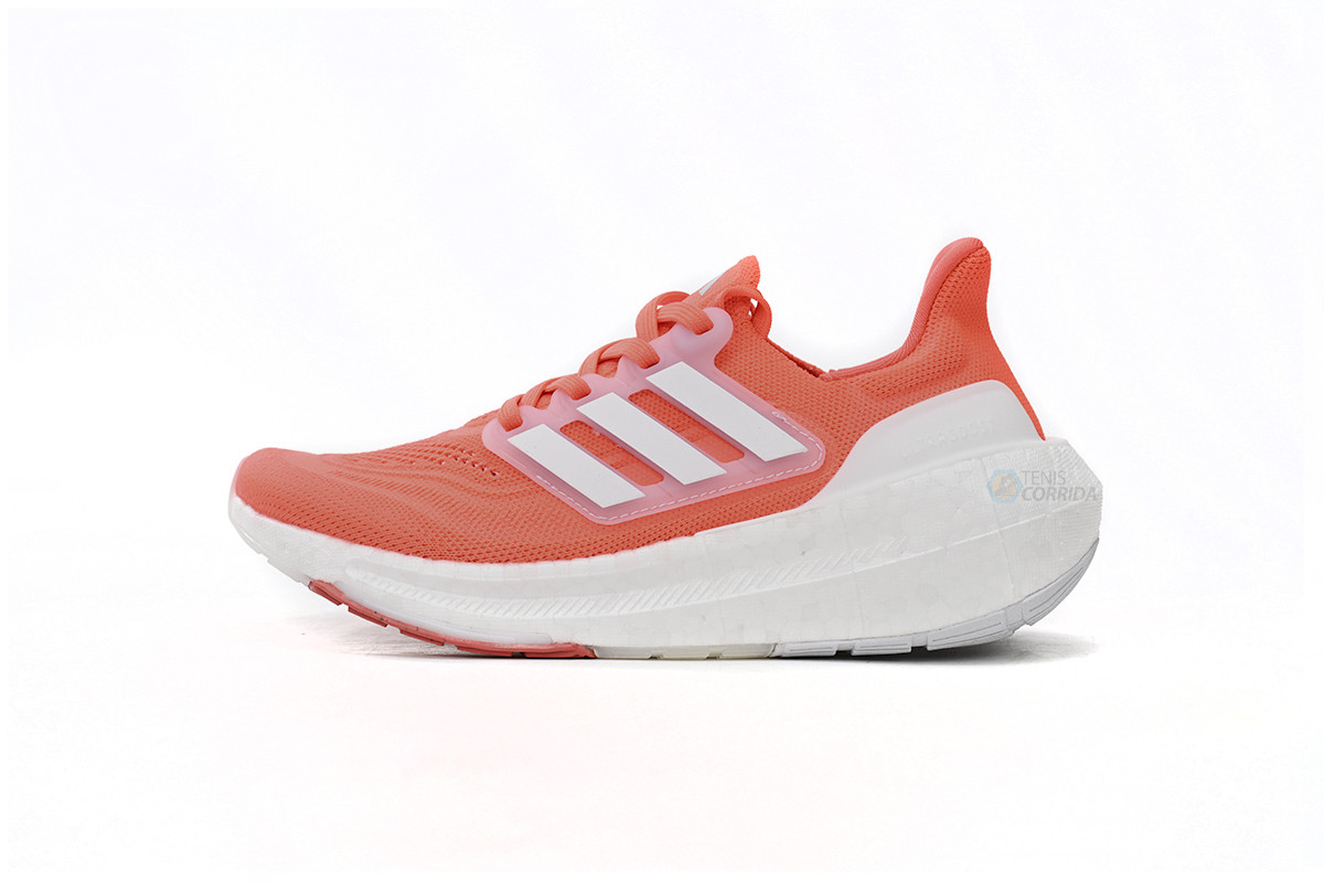Tênis Adidas UltraBoost 23 LIGHT - Feminino - Laranja e Branco