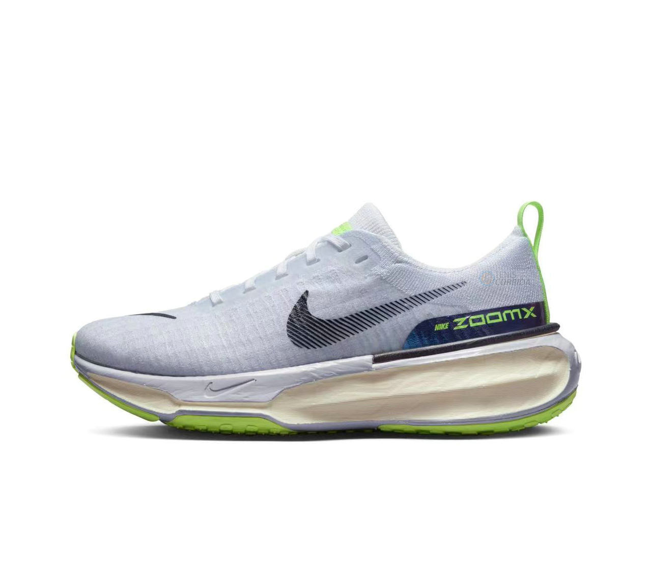 Tênis Nike Zoomx Invincible Run Flyknit 3 Masculino - Branco e Verde 