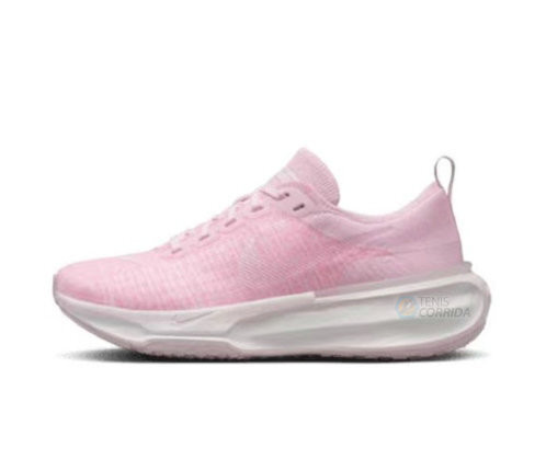 Tênis Nike Zoomx Invincible Run Flyknit 3 - Feminino - Rosa