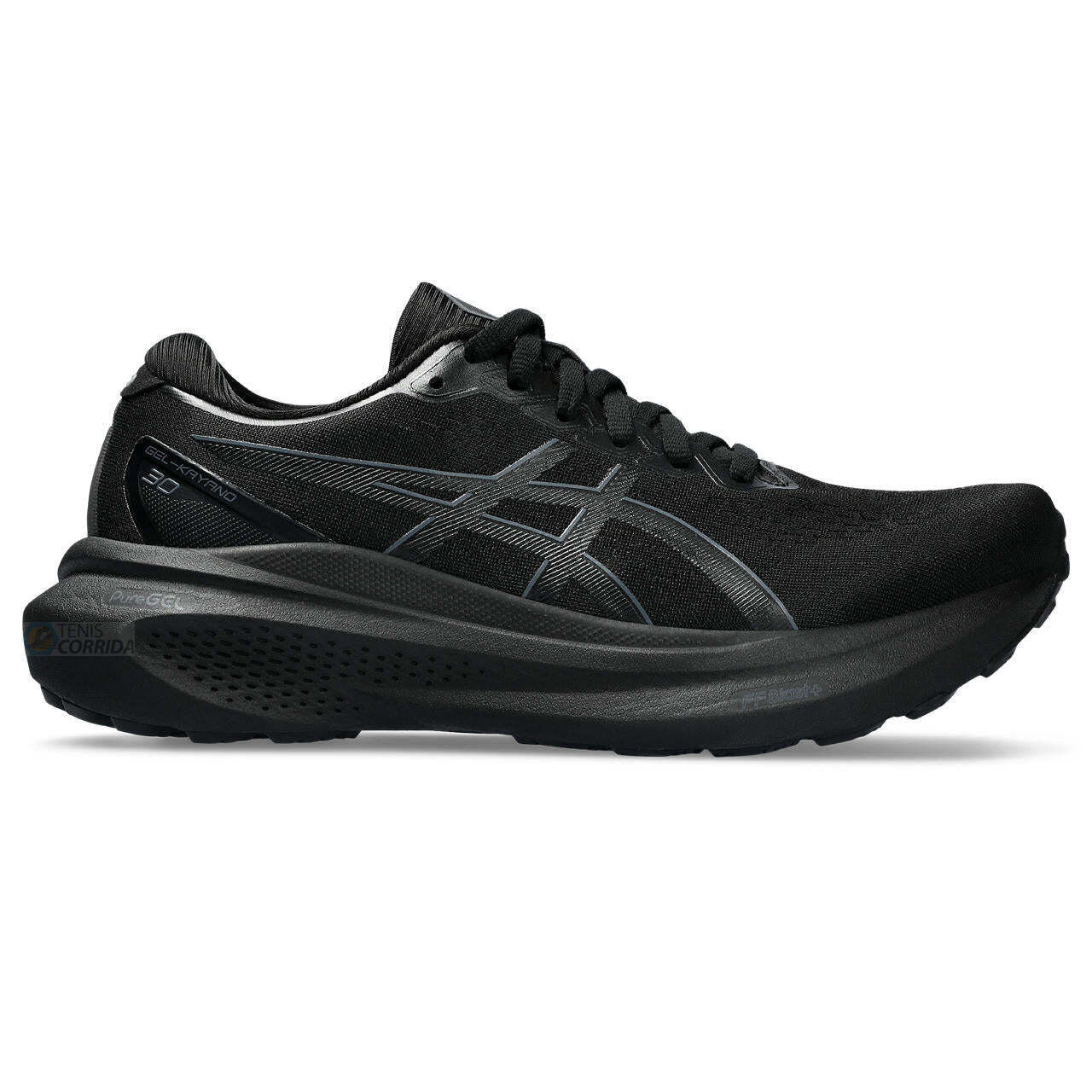 Tênis Asics Gel Kayano 30 - Preto All Black - Feminino