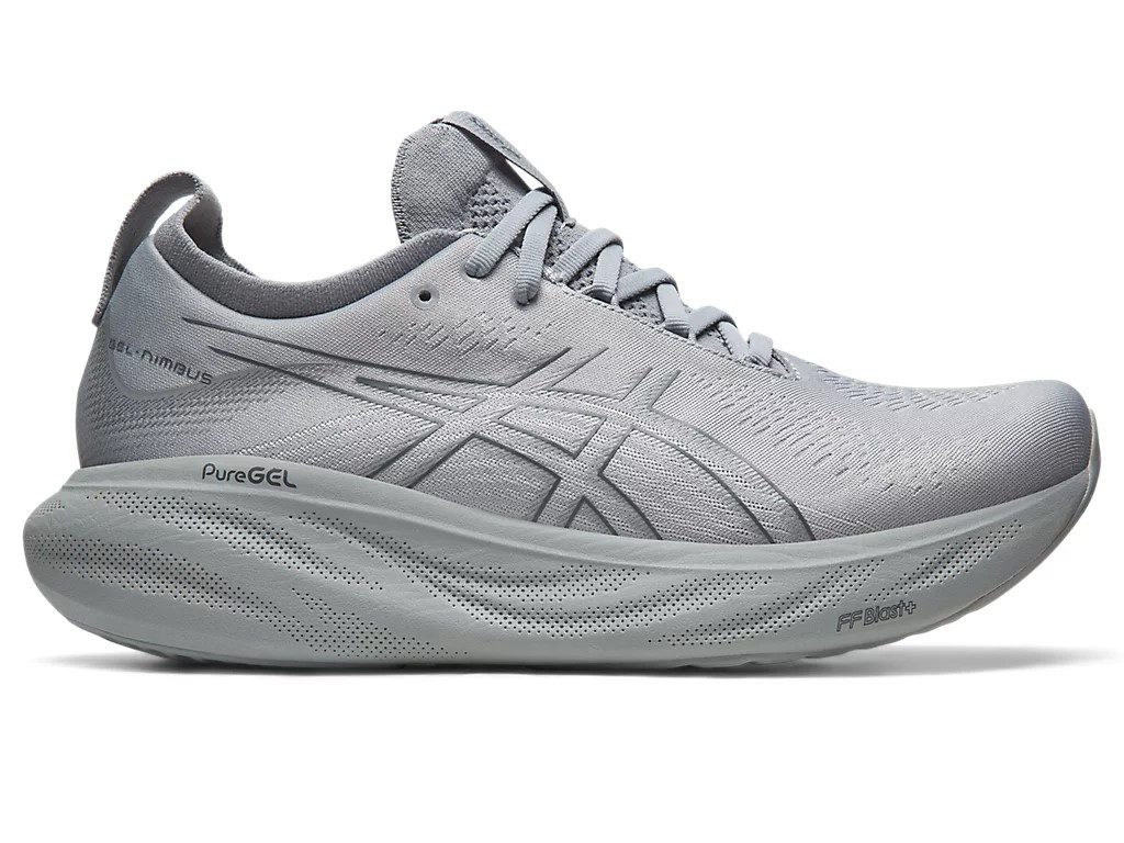 Tênis Asics Gel Nimbus 25 - Masculino - Cinza ALL Grey