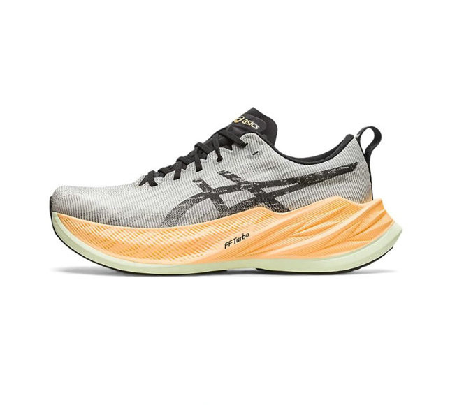 Tênis Asics SuperBlast - Cinza e Laranja - Masculino